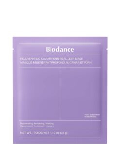 Gesichtsmaske mit Caviar-Extrakt, PDRN und feuchtigkeitsspendender Wirkung