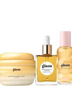 Haarpflege-Set mit Honigextrakt, Haarmaske, Haaröl und Haarparfum